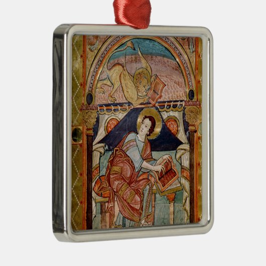 St. Mark, Frans Metalen Ornament (Rechts)