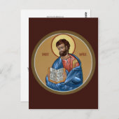 St. Mark Prayer Card Briefkaart (Voorkant / Achterkant)