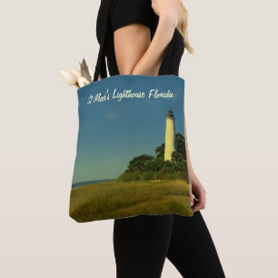 St Mark's Lighthouse FL Jumbo Canvas tas