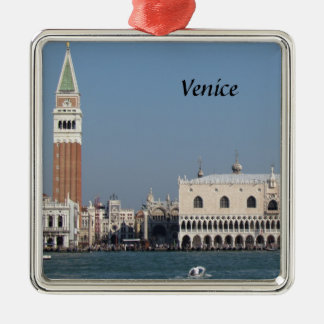 St. Mark's Square and Doges Palace Metalen Ornament