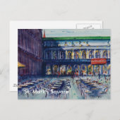 St. Mark's Square Briefkaart (Voorkant / Achterkant)