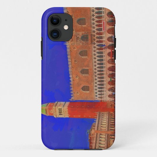 St. Mark's Square Piazzetta schilderij Case-Mate iPhone Case (Achterkant)