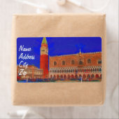 St. Mark's Square Piazzetta schilderij Etiket (Insitu)