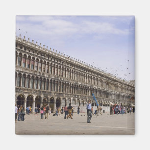 St. Mark's Square, Venetië, Italië Magneet