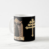 St. Maron en St. Charbel van de Maronite Rite Koffiemok (Voorkant links)