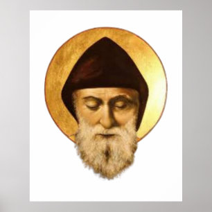 St. Maron (Maroun) 40" x 50" Poster op kerkformaat