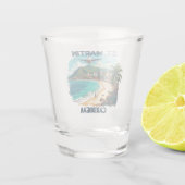 ST. MARTIN CARAIBES SHOT GLAS (Achterkant)