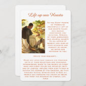 St. Martin de Porres Prayer Racial Harmony Kaart (Voorkant / Achterkant)