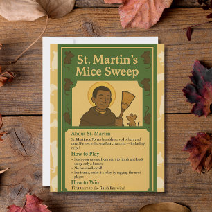 St. Martin Muizen Vegen Saint Game Sign