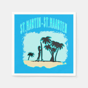 St. Martin San-Maarten Napkins Servet