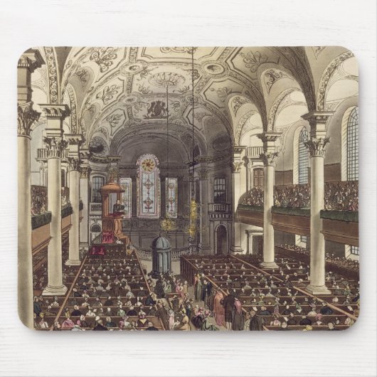 St Martins in the Fields, van 'Ackermann's Microc Muismat (Voorkant)