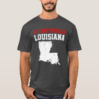 St Martinville Verenigde Staten State America Trav T-shirt