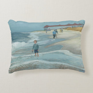 St Mary by the Zee - Donkerblauwe val Accent Kussen