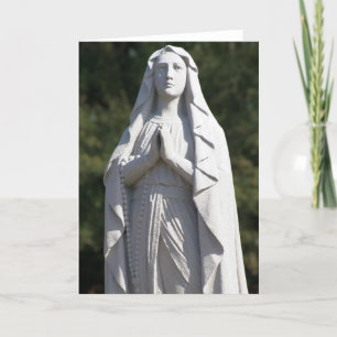 St. Mary in Prayer Kaart
