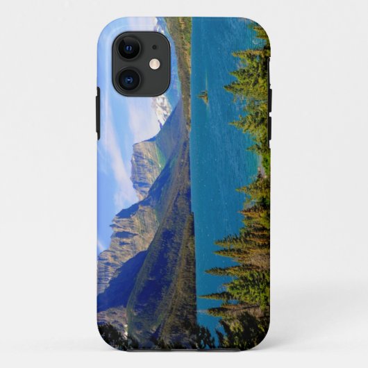 St. Mary Lake, Glacier National Park, Montana Case-Mate iPhone Case (Achterkant)