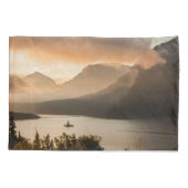 St. Mary Lake | Nationaal park Glacier, Montana Kussensloop (Achterkant-Links)