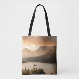St. Mary Lake   Nationaal park Glacier, Montana Tote Bag