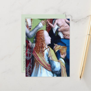 St. Mary Magdalene als Myrrhbearer (detail; M 070) Briefkaart