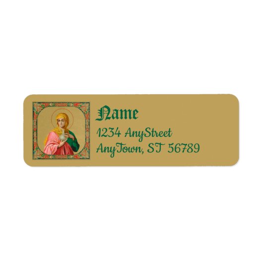 St. Mary Magdalene en tant que Étiquette de Myrrhè (Devant)