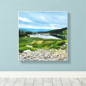 St. Mary’s Glacier CO Canvas Afdruk (Insitu (Houten vloer))