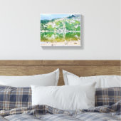 St. Mary’s Glacier, CO Stretched Canvas Print (Insitu (Slaapkamer))