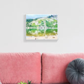 St. Mary’s Glacier, CO Stretched Canvas Print (Insitu (Woonkamer))
