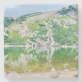 St. Mary’s Glacier, CO Stretched Canvas Print Stenen Onderzetter