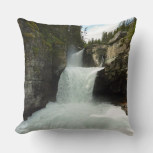 St. Mary-waterval I in Glacier National Park Kussen