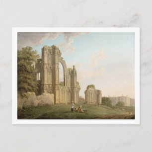 St Mary's Abbey, York, c.1778 (olie op doek) Briefkaart