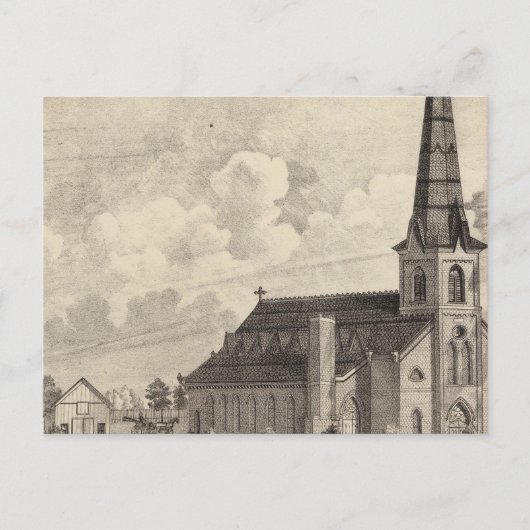 St Mary's katholieke kerk Briefkaart (Voorkant)