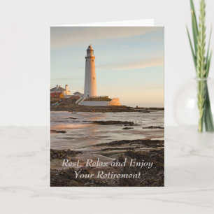 St Mary's Lighthouse Engeland Pensioen Kaart