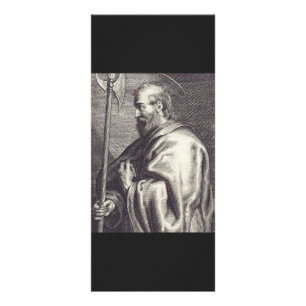 St. Matteüs de Evangelist - Kunstreproductie Reclamekaart