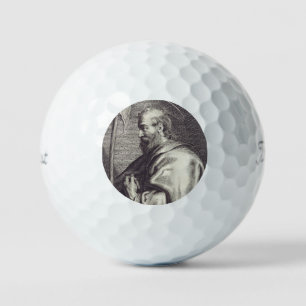St. Matteüs de Evangelist - Reproductie van Kunstw Golfballen