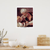 St. Matthew de Evangelist en de Angel Poster (Keuken)