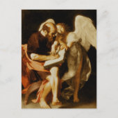 St. Matthew en de Engel van het Briefkaart Caravag (Voorkant)