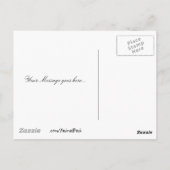 St. Matthew Island, Blackish (of Paars) Oxytrope Briefkaart (Achterkant)