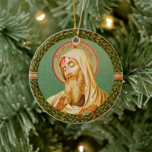 St. Matthew the Apostle (JMAS 08) Keramisch Ornament (Boom)