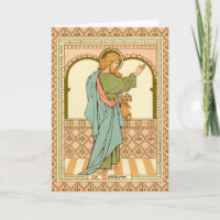 St. Matthew the Apostle (RLS 10) Blank Greeting
