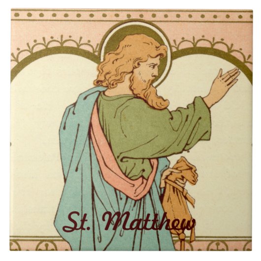 St. Matthew the Apostle (RLS 10) Tegeltje (Voorkant)