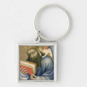St. Matthew, van de kapel van Karlstejn Sleutelhanger