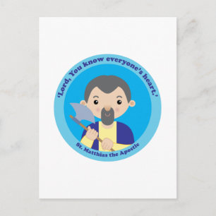 St. Matthias de Apostle Briefkaart