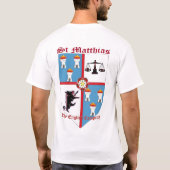 St. Matthias T-Shirt (Achterkant)