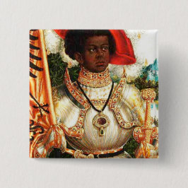 St. Maurice Vierkante Button 5,1 Cm