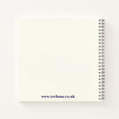 St Mawes Castle Guest Book Notitieboek (Achterkant)