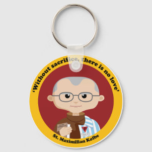St. Maximilian Kolbe Sleutelhanger