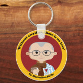 St. Maximilian Kolbe Sleutelhanger (Voorkant)