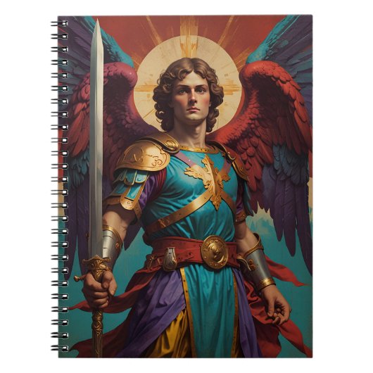 St Michael Archangel Catholic Carnet Journal (Devant)