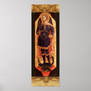 St. MICHAEL ARCHANGEL MET DEVIL Poster