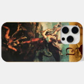 St. MICHAEL ARCHANGEL VANGUISHING SATAN Monogram Case-Mate iPhone Case (Achterkant (horizontaal))