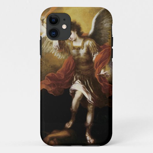 St Michael by Murillo Case-Mate iPhone Case (Achterkant)